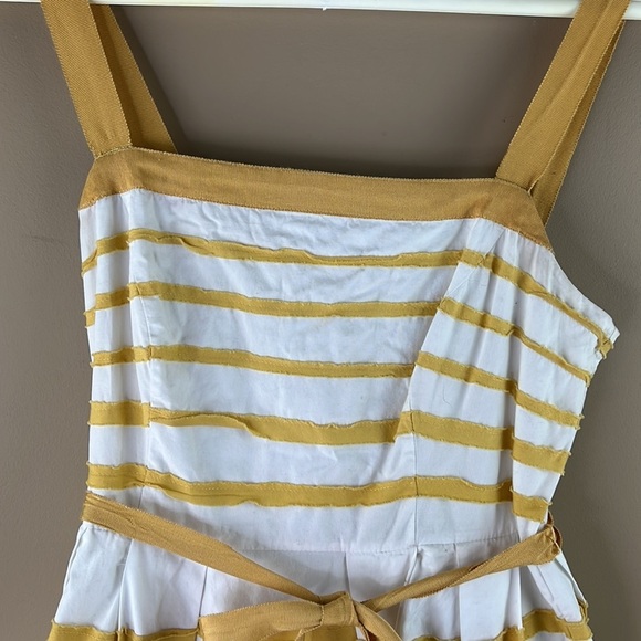 Anthropologie Moulinette Soeurs Cotton Sundress with Waist Tie - Picture 6 of 13